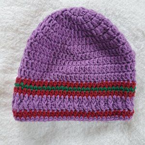 Hand Knit Winter Skull Cap/Beanie, NWOT